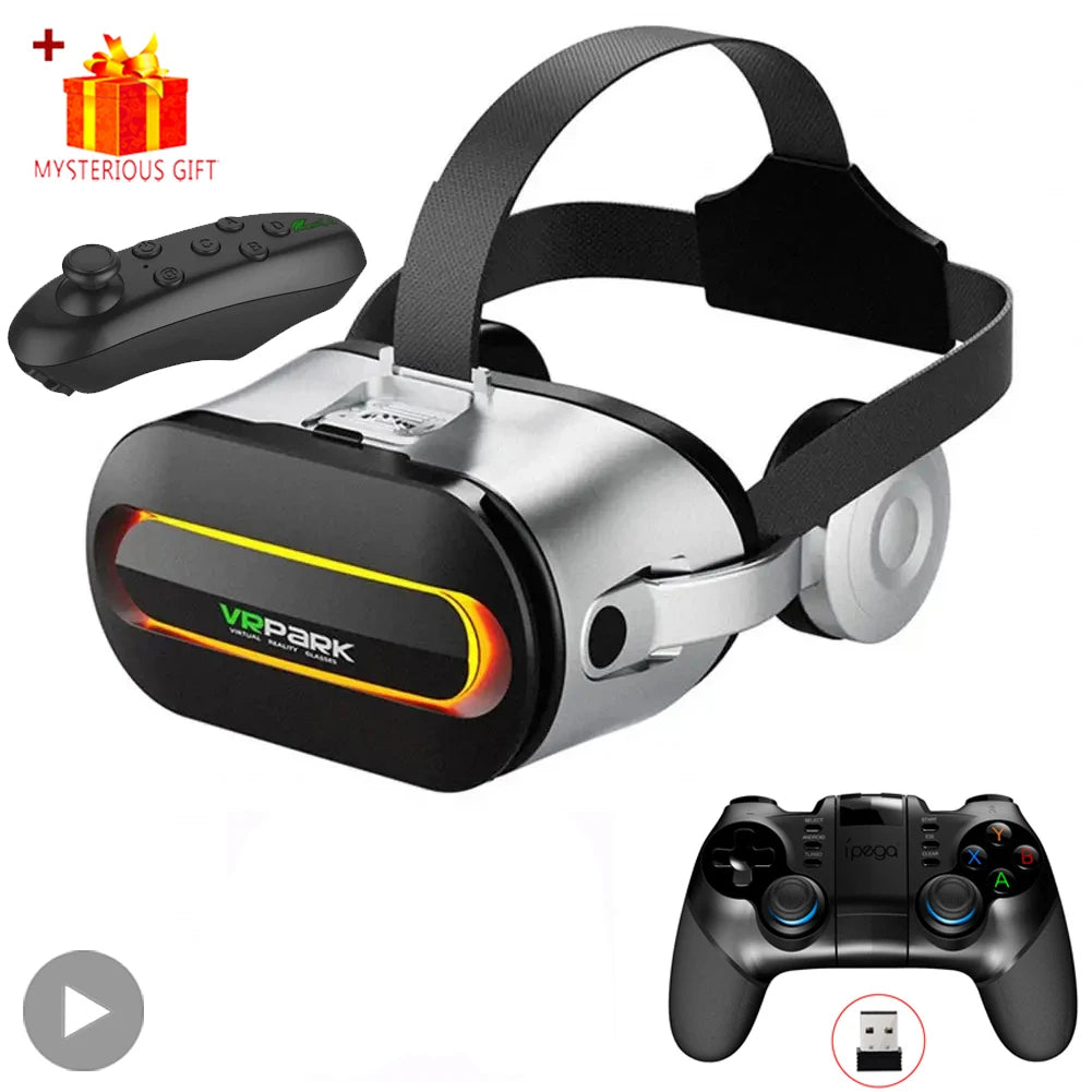VR Headset for Smartphones - Adjustable Immersive Smart Glasses Tidesmit