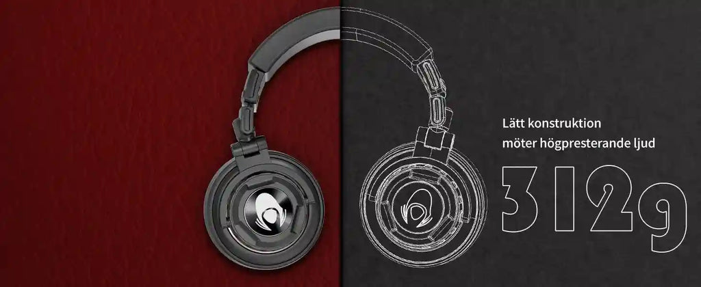 Wired Studio Monitor Headphones - Tidesmit Ti660x Professional Audio Tidesmit