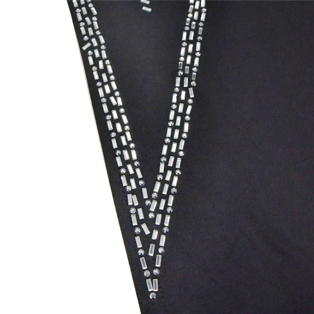 HBLL Women Dresses for Special Occasions Sexy Rhinestone Cocktail Floor Length Long Maxi Dress Evening Party Birthday Dresses