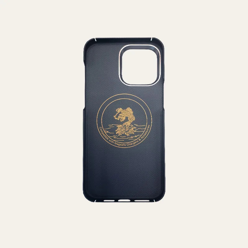 iPhone 16 Pro Max Carbon Fiber Case - Slim Military-Grade Shock Protection Tidesmit