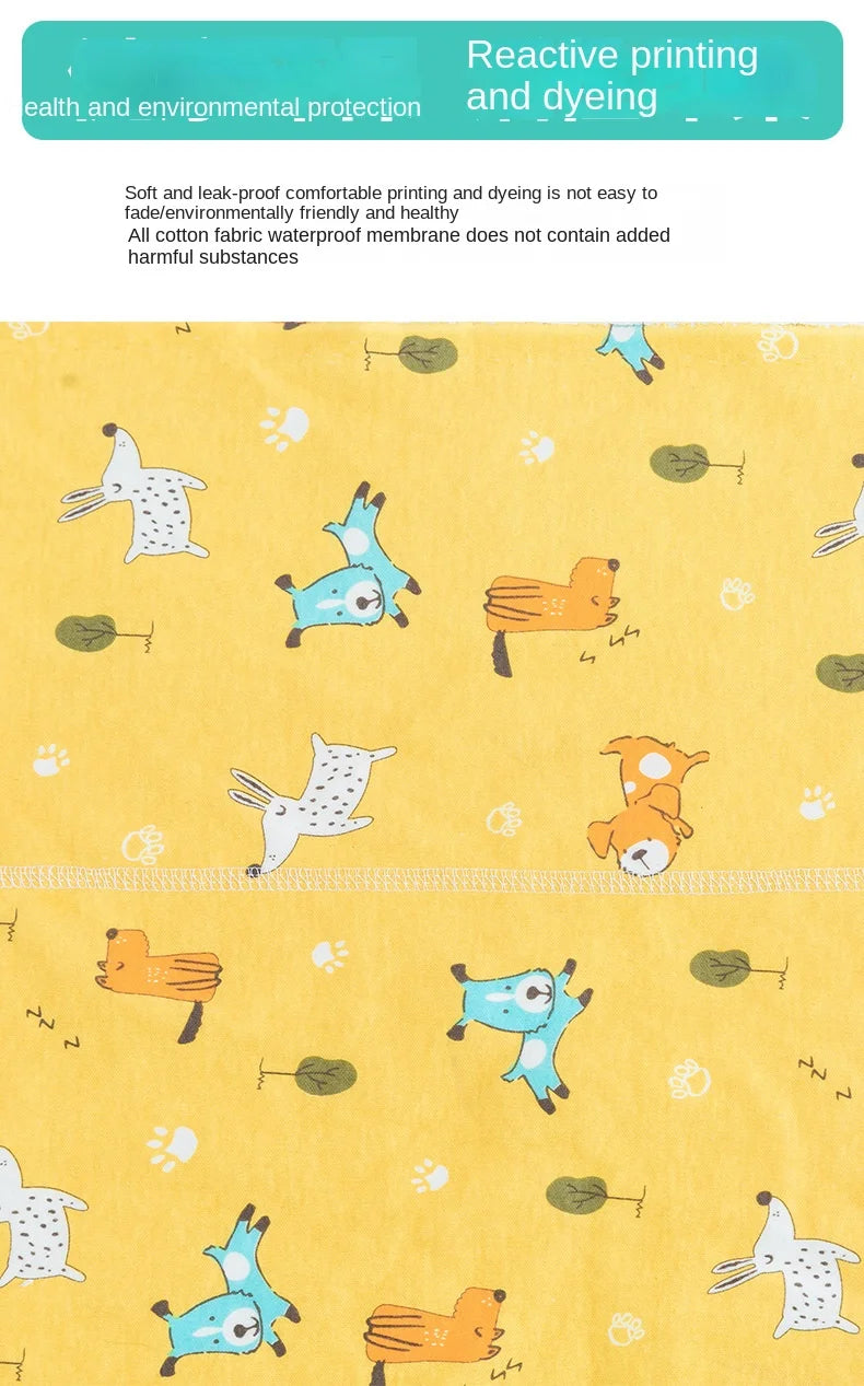 Baby Diaper Pants Waterproof Skirt Cloth Diapers Infant Leak-proof Urine Training Pants Kids Nappy Sleeping Bed Potty Trainining