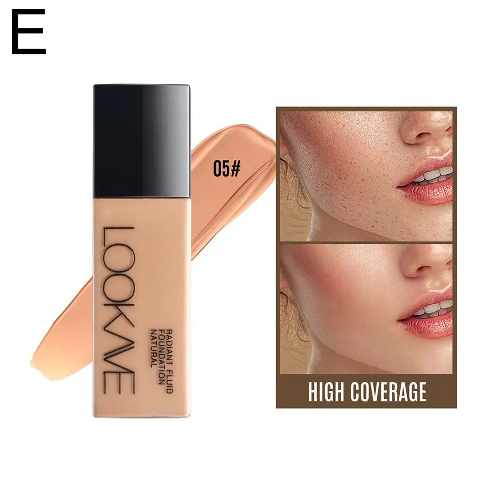 Tidesmit full coverage natural matte liquid foundation and moisturizing CC cream for long lasting base makeup detail