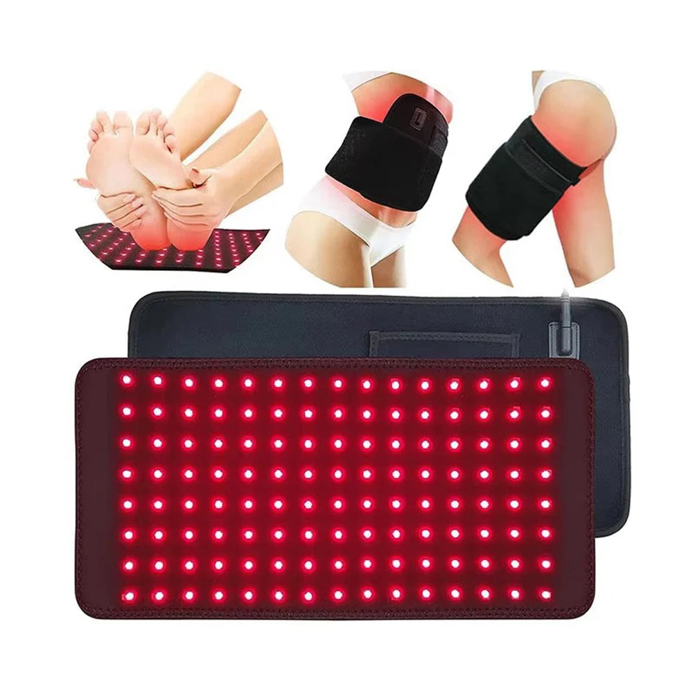 Red Light Therapy Belt: 120 LED Portable Wellness Device for Home Use Relaxation Treatment Tidesmit