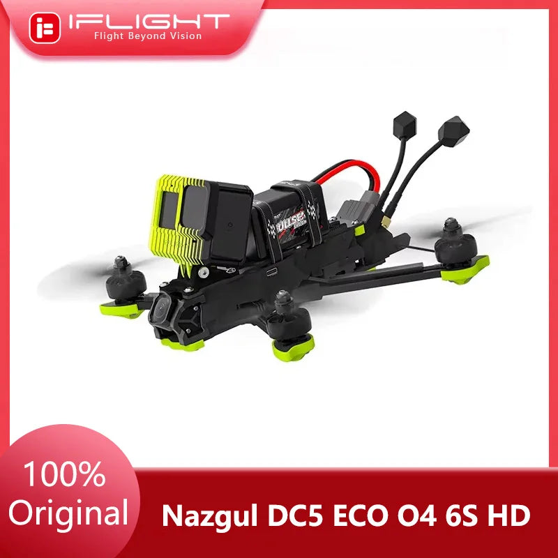 iFlight Nazgul DC5 ECO 5-inch FPV Drone 6S 4K System Tidesmit
