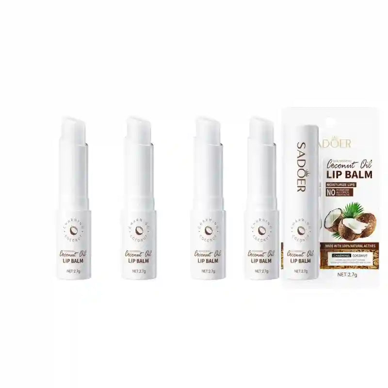 Aloe Vera Lip Balm 5-Pack: Nourishing Moisturizing Lip Treatment Lip Care 5 Pieces 1 Tidesmit