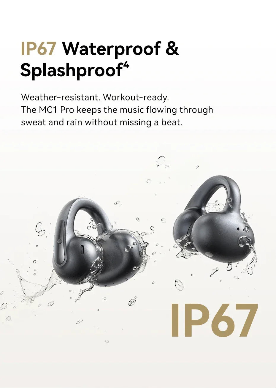 Open Ear Wireless Earbuds Bluetooth 5.4 - Tidesmit Tidesmit