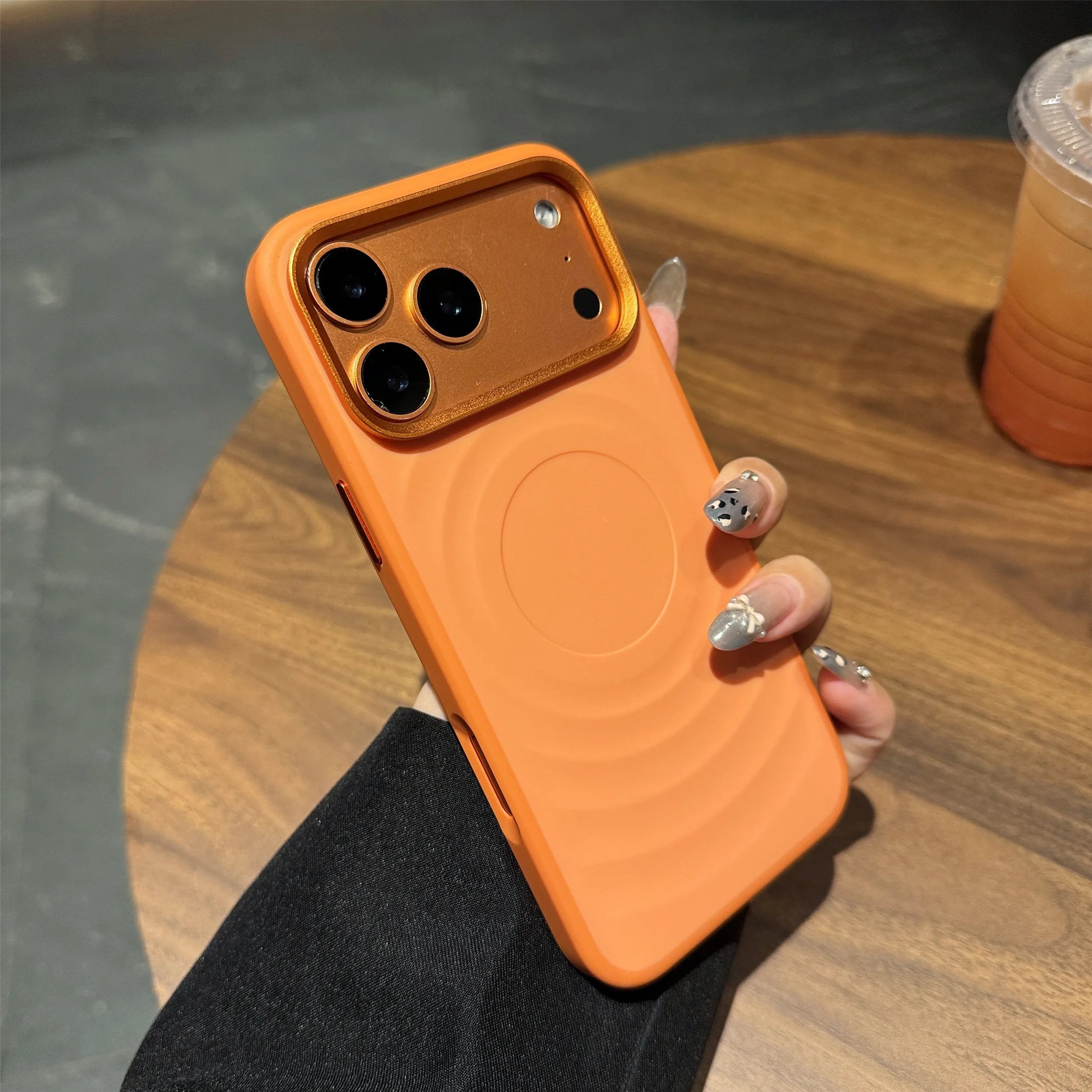 Magnetic iPhone 16 Pro Case: Slim Shockproof Silicone Cover Tidesmit