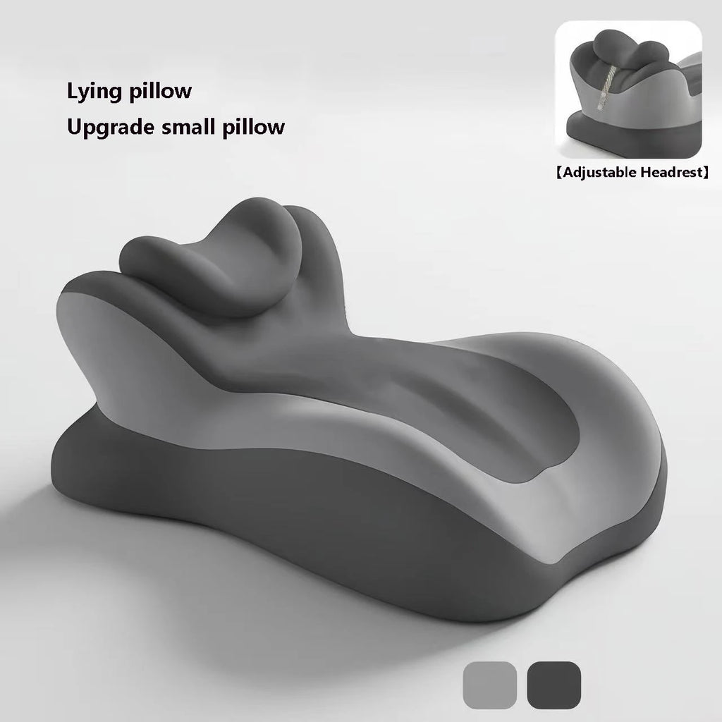 Ergonomic Memory Foam Wedge Pillow for Neck and Leg Pain Relief Massage Cushion With pillow C Tidesmit