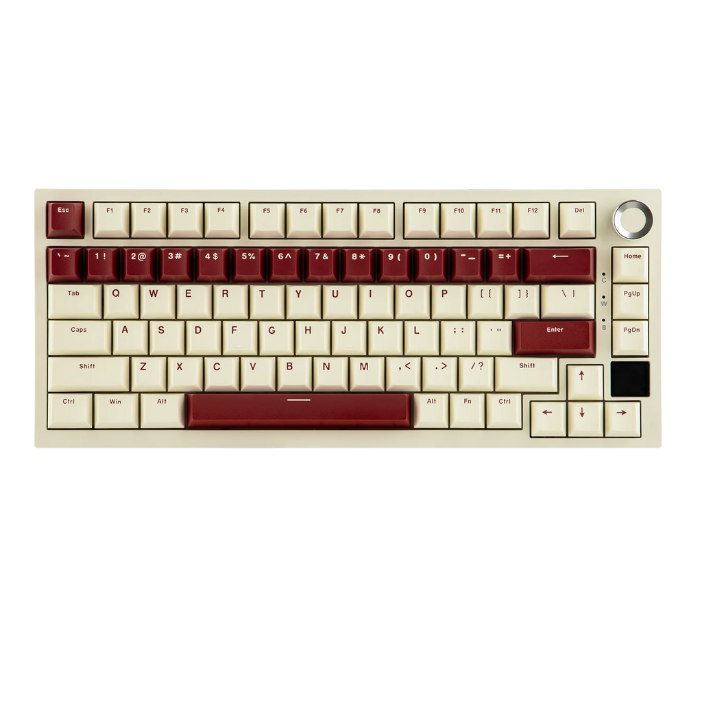 Ajazz AK820 Pro 75% Gasket-mounted Wired/Bluetooth 5.1/2.4G Wireless Mechanical Keyboard with TFT Screen for Win/Mac