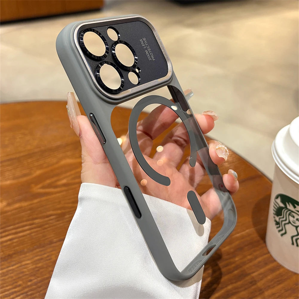 Magnetic iPhone Case with Lens Protection – Slim Military-Grade Cover Tidesmit