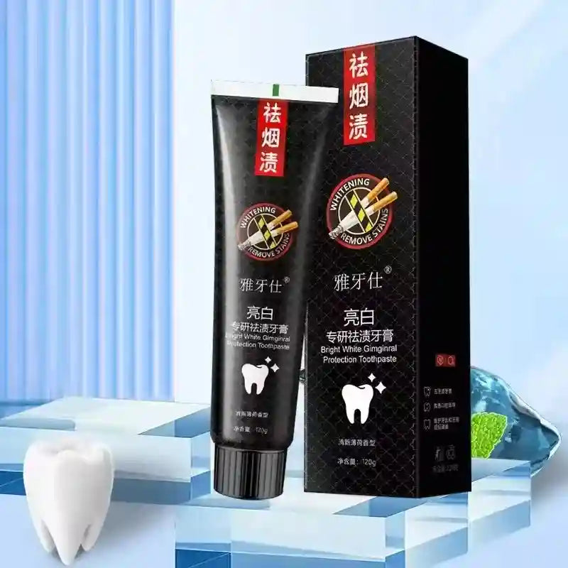 Tidesmit teeth whitening toothpaste for plaque removal, stain whitening, and fresh breath oral hygiene care