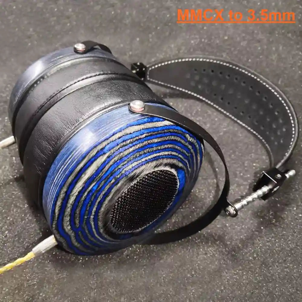 Wired Over-Ear Headphones | 4 Dynamic Drivers | Open-Back Audio MMCX to 3.5mm 1 Tidesmit