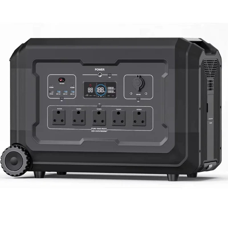 Home Storage Power Station Solar Generator Energy System Portable 5000w Charging Station