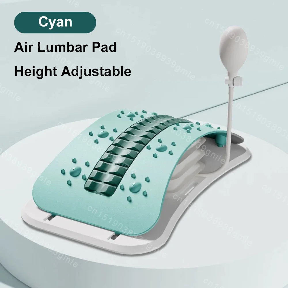 Electric Back Massager with Airbag Support & Heat Therapy Back Massage Instrument Green Tidesmit