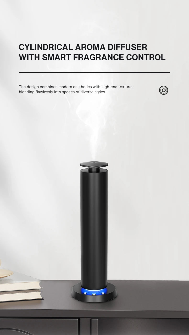 NAMASTE 200m³ Smart Electric Smell Distributor Waterless Home Fragrance Diffuser Rechargeable Aromatherapy Machine Air Diffusion