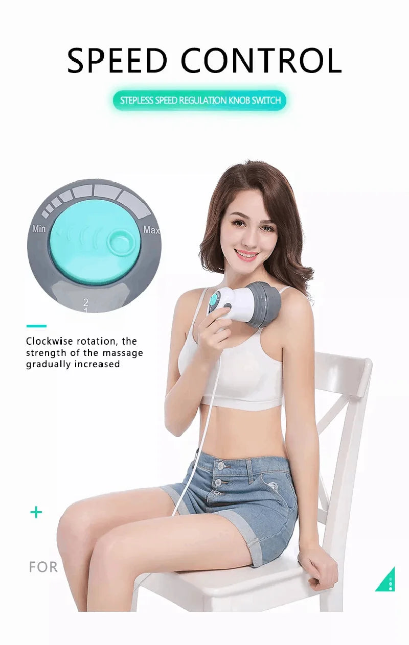 Electric Body Massager for Muscle Relief and Cellulite Reduction Body Shaping Massage Equipment Tidesmit