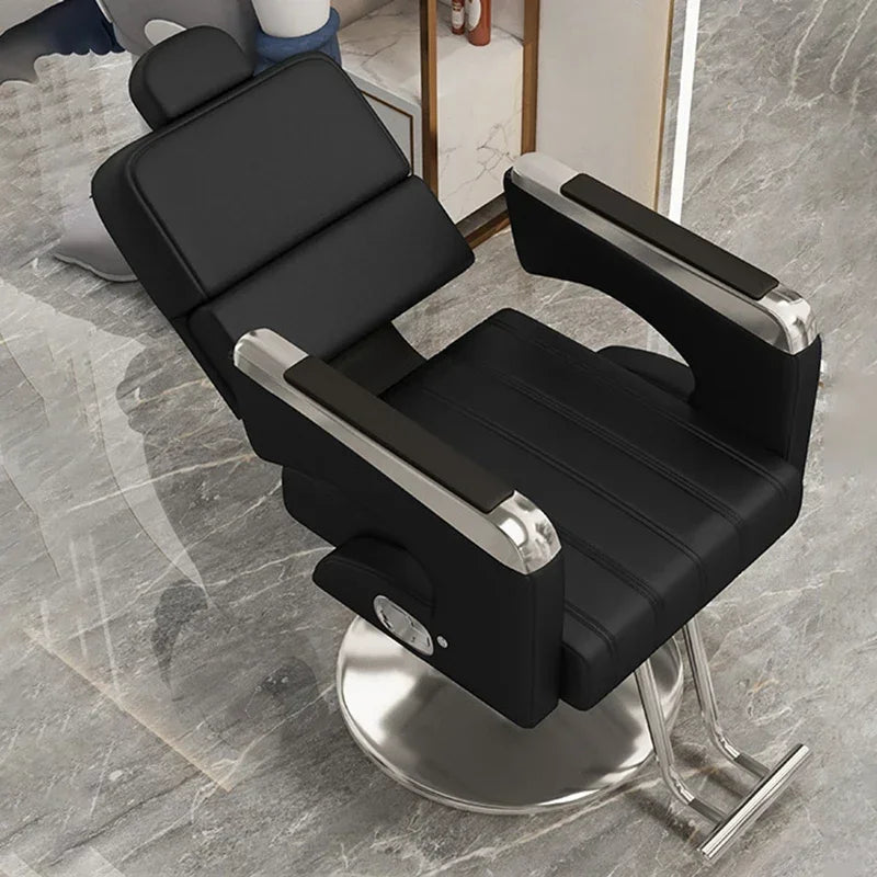 Barber Chair 360° Hydraulic Reclining Salon Station - Durable EU Design Massage Chairs Style-4 Tidesmit