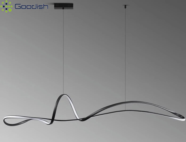 Modern 150cm LED Ring Light - Adjustable Dimmable Pendant for Creators Tidesmit