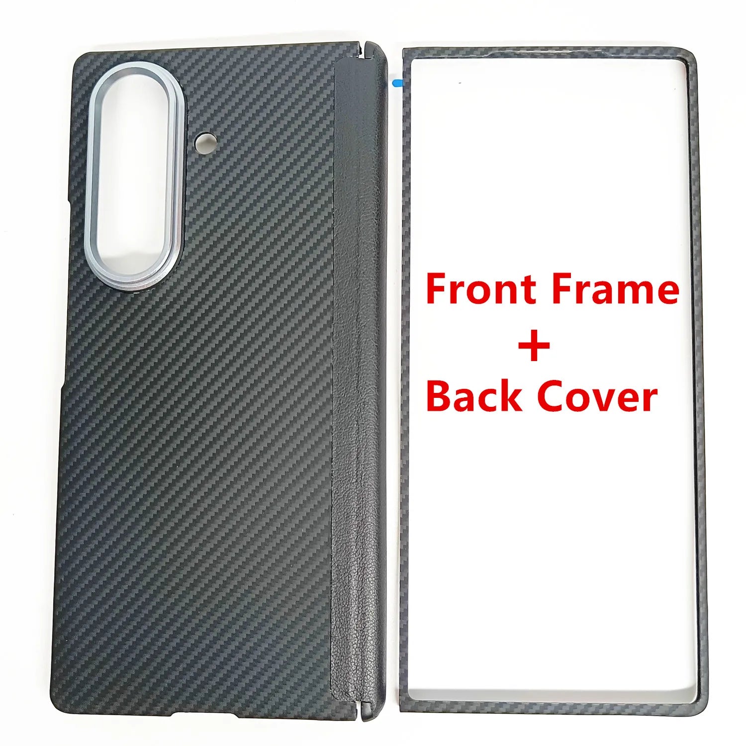 Aramid Fiber Case for Galaxy Z Fold 7 | Slim Military-Grade Armor Big Hole Kit Tidesmit