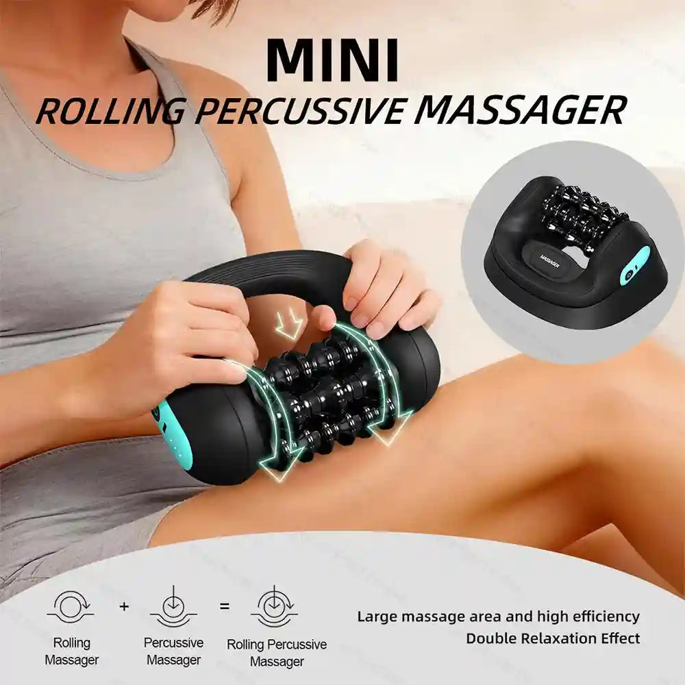 Electric Massage Roller for Deep Tissue Muscle Recovery | Tidesmit Massage Roller Tidesmit