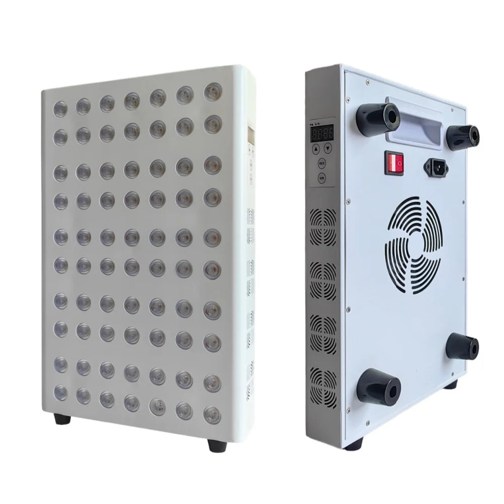 Led Red Light Therapy Panel Dimming Timing LED Beauty Devices Double Chip 660nm 850nm Infrared Light Therapy Skincare Face Body