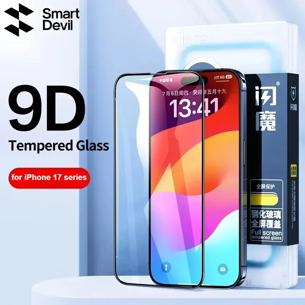 iPhone 17 Screen Protector, 9H Hardness Tempered Glass by Tidesmit Tidesmit