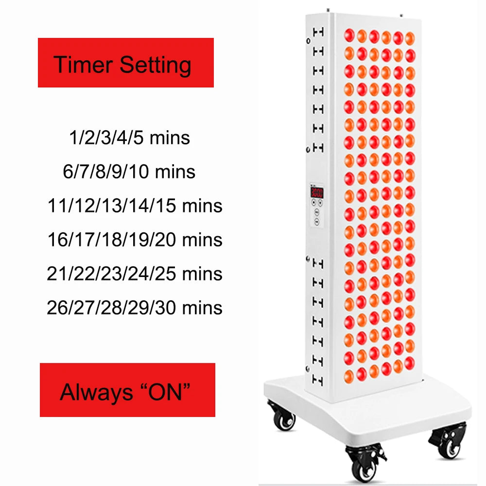 AG-Pro600 Dual Chip Red Light Therapy Panel 630nm 660nm, 810nm 830nm 850nm Near Infrared Lamp Therapy LED Beauty Device