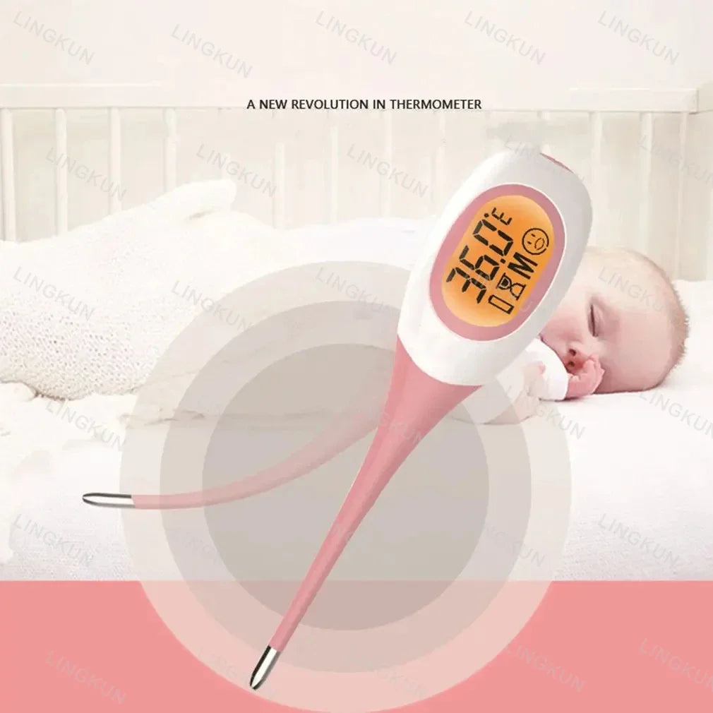 Hot Baby Digital Underarm Electronic Thermometer 8 Seconds Fast Measurement Celsius Fahrenheit Soft Head Oral Body Temperaturer