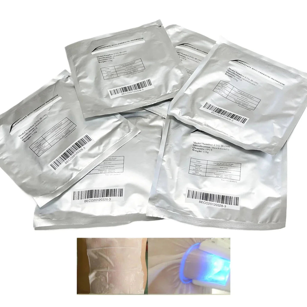 Antifreeze Membranes for Cryotherapy - 10 Pack 110g Professional Grade Scrubs Treatments Tidesmit