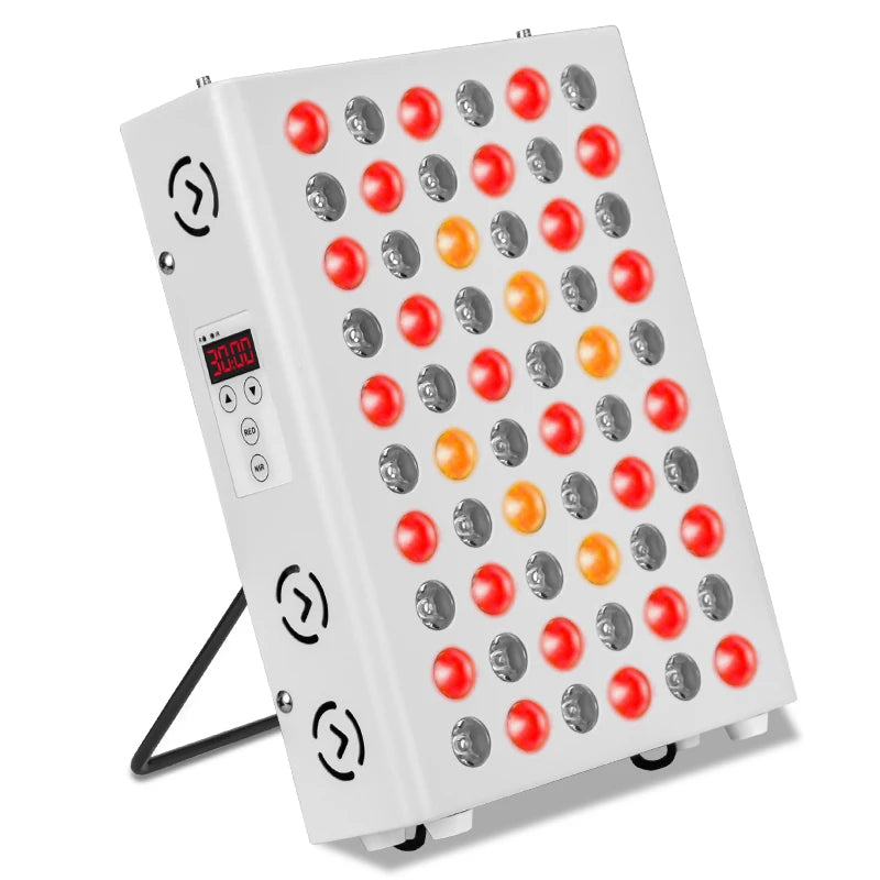 Newest 300W 630nm 660nm Red Light Lamp Therapy, 810nm 830nm 850nm Near Infrared Therapy Lamp for full body, red grow lamp