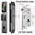 XSDTS Wifi Tuya APP Face Recognition Smart Door Lock With Camera Video Call Voice Intercom Digital Door Lock Automatic Door Lock