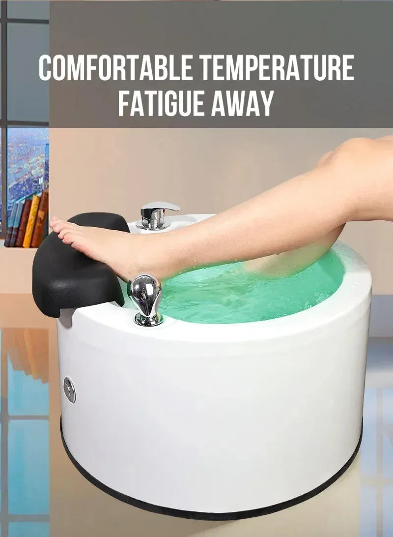 Electric Pedicure Spa Bowl | Surf Massage Foot Bath - 220V/110V Massage Chairs Tidesmit