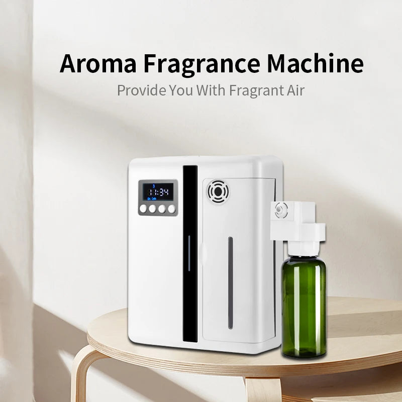 NAMSTE Bluetooth 300m³ Smart Essential Oil Aroma Diffuser Waterless Wall-mounted Aromatherapy Machine 200ml Capacity Home Hotel