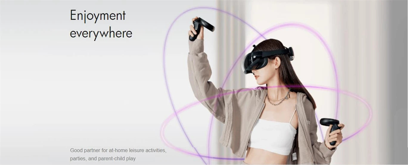 Tidesmit 4K VR Headset with 42mm Pancake Lens - YVR 2 Model Tidesmit