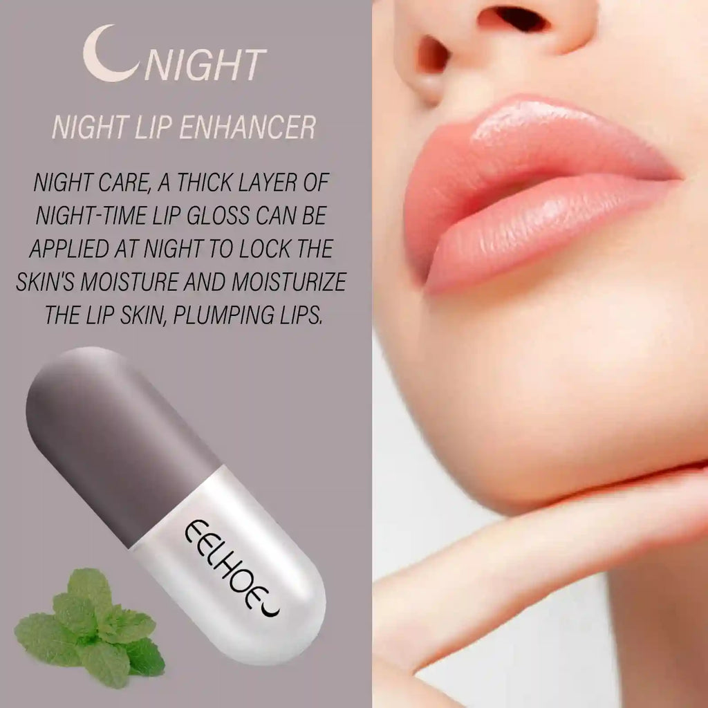 Lip Plumper Oil: Instant Volumizing Serum for Hydrated, Fuller Lips Lip Care Tidesmit