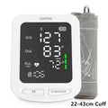 CONTEC Portable Automatic Digital Blood Pressure Monitor BP Monitor Monitoring Leval Sphygmomanometer Big LED Display 08C/08E