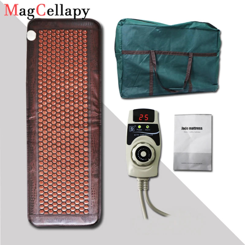 Infrared Heated Jade Massage Mat | Pro Deep Tissue Relief Pad Massage Cushion Tidesmit