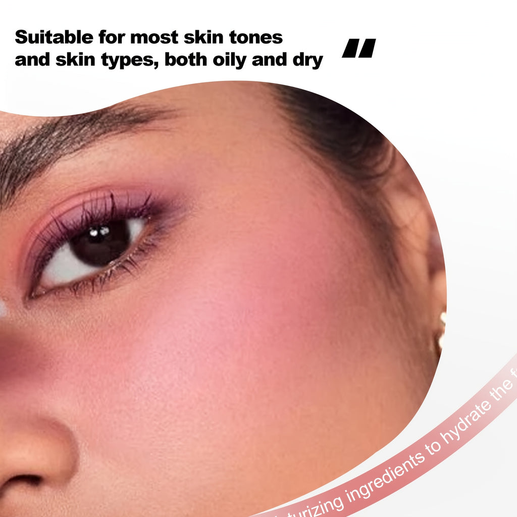 Liquid Cream Blush Set - Long-Lasting Matte Finish, 2-Piece Kit Permanent Makeup Machines Tidesmit