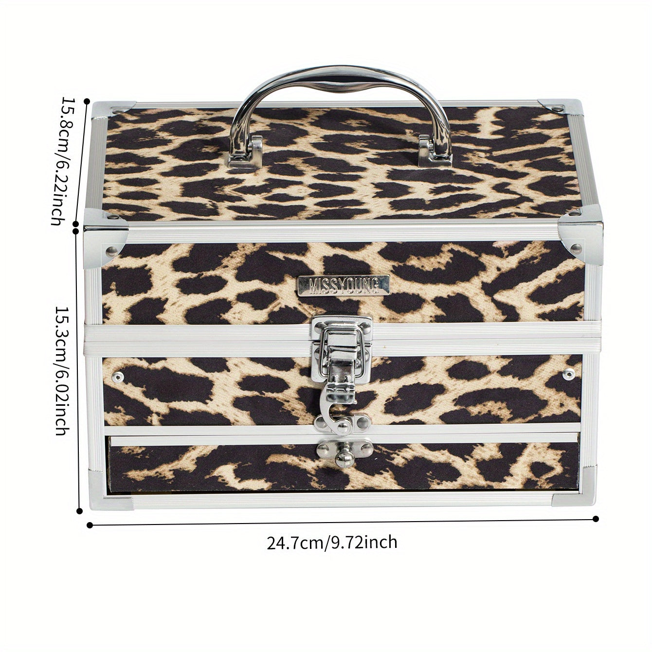 126pcs All-in-One Complete Makeup Kit with Portable Case - Professional & Beginner-Friendly Beauty Set, 126 Cosmetics & Tools (Foundation, Eyeshadow, Lipstick, Highlighter) in Leopard Print Gift Box, Ideal for Weddings/Specia Tidesmit