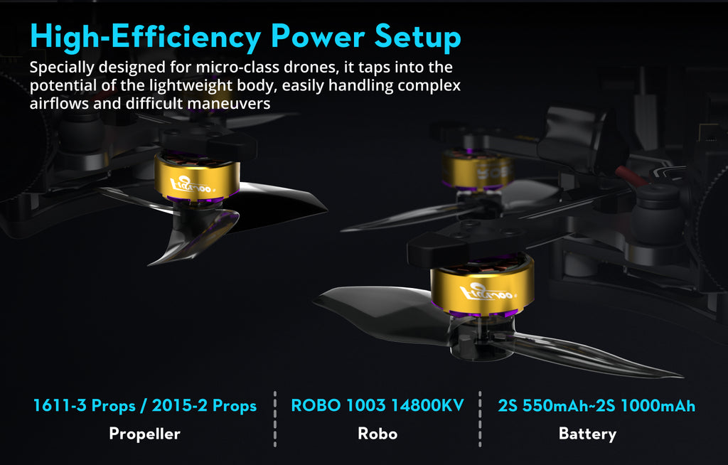 Flywoo Flybee 16 HD O4 2S FPV Drone | Ultralight 2S Racing Build Tidesmit